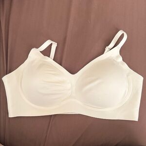 Vertvie women’s jelly bra wireless seamless wide band size XL